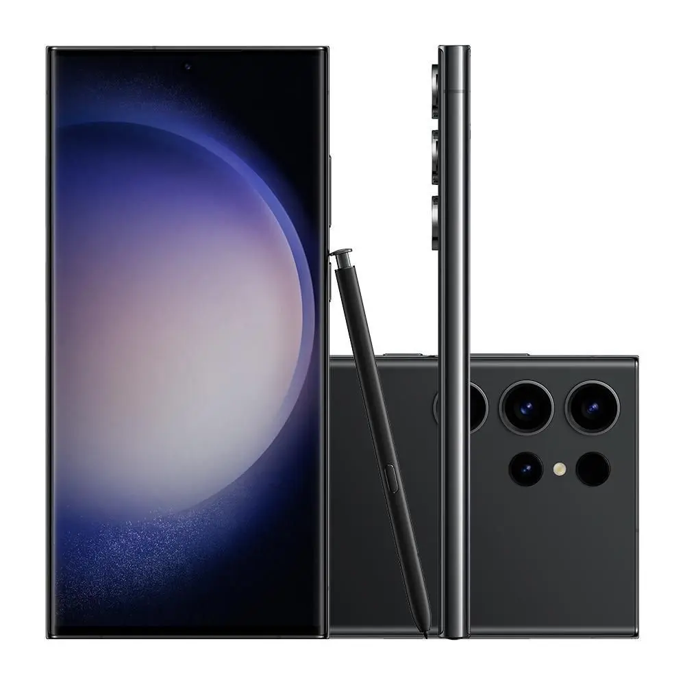 Smartphone Samsung S23 Ultra SM-S918B 256gb Preto 12Gb Ram Novo