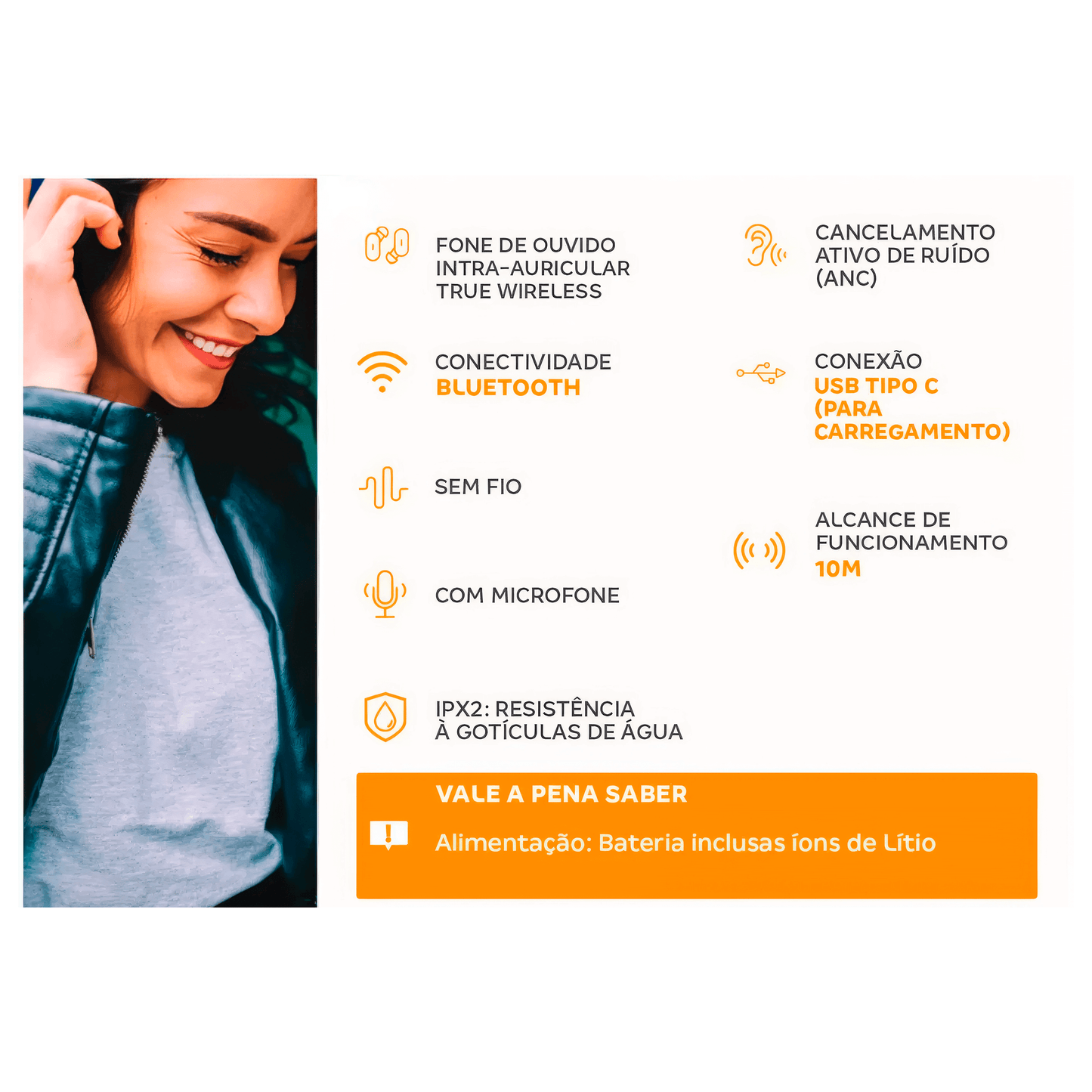 Samsung Galaxy Buds FE Fone de Ouvido - Sem Fio Grafite