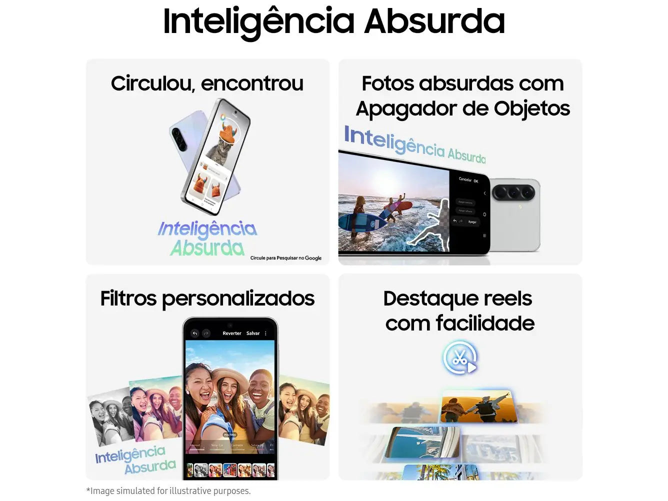 Smartphone Samsung Galaxy A56 5G Verde ou Rosa 256GB 8GB RAM, Câmera Tripla até 50MP, Tela Super AMOLED 6.7", IP67, NFC, Vídeo HDR e Recursos AI